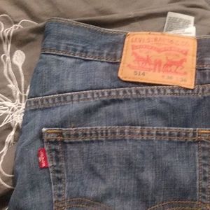 Red tab, 514 Levis Jeans